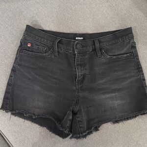 Women's Black Denim Shorts